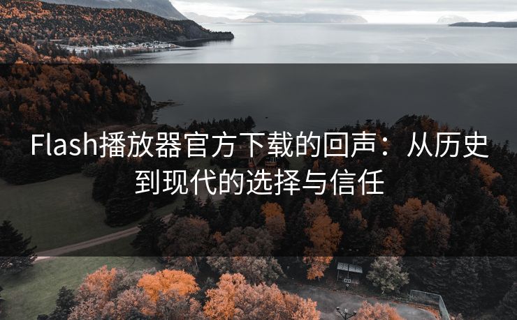 Flash播放器官方下载的回声：从历史到现代的选择与信任